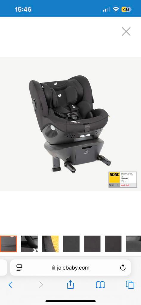 Joie i-Spin Safe autostoel, Kinderen en Baby's, Autostoeltjes, Zo goed als nieuw, Overige merken, Isofix, Ophalen