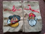 sint en piet jutezakjes-vintage, Diversen, Sinterklaas, Ophalen of Verzenden, Zo goed als nieuw