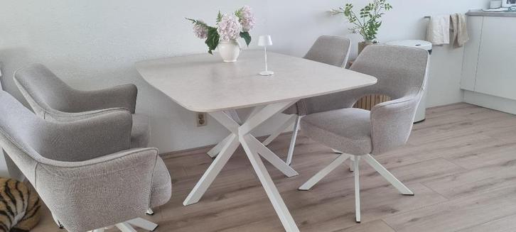 eettafel 1 jr oud, Huis en Inrichting, Tafels | Eettafels, Nieuw, 50 tot 100 cm, 150 tot 200 cm, Vijf personen of meer, Rechthoekig