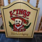 Dartbord + kastje *, Sport en Fitness, Darts, Ophalen, Gebruikt, Dartbord