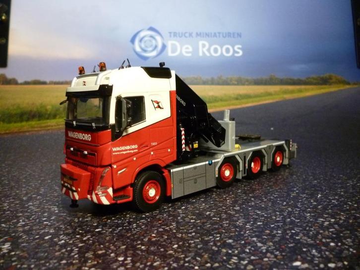 WSI Volvo FH5 Wagenborg Netlift, Hobby en Vrije tijd, Modelauto's | 1:50, Nieuw, Bus of Vrachtwagen, Wsi, Ophalen of Verzenden