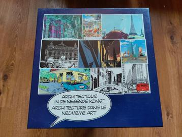 Architectuur in de negende kunst (17 platen in cassette) beschikbaar voor biedingen