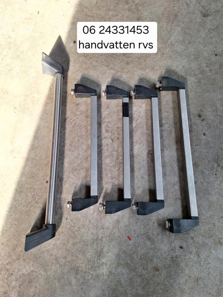 Rvs handvatten voor caravan of aanhanger, Auto-onderdelen, Overige Auto-onderdelen, Gebruikt, Ophalen of Verzenden