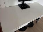 Net wit bureau van Leen Bakker (140x62 cm), Huis en Inrichting, Bureaus, Ophalen, Gebruikt
