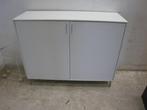 Kastje wit met 2 deurtjes, hoog 96, breed 120, diep 40, Huis en Inrichting, Kasten | Overige, Niet ingevuld, Gebruikt, Niet ingevuld