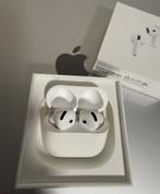 Apple AirPods 4 met ANC – Bijna nieuw + 2 gratis hoesjes, Ophalen of Verzenden, Gebruikt, Overige merken, Draadloos