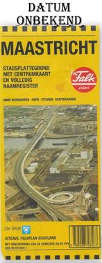 pl32 - Stads Plattegrond Maastricht Falkplan, Gelezen, Ophalen of Verzenden, Landkaart, 1800 tot 2000