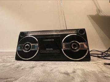 Mooie Philips D 8050/00 Stereo Casetterecorder en radio! beschikbaar voor biedingen