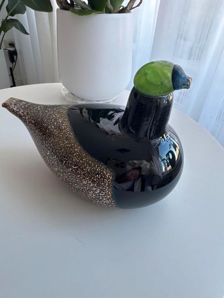 Italiaanse Glazen Vogel - Murano Stijl, Antiek en Kunst, Antiek | Glas en Kristal, Ophalen of Verzenden