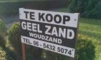 Te koop! Geel zand (woudzand) in omgeving Klazienaveen, Tuin en Terras, Zand, Ophalen of Verzenden, Gebruikt, Straatzand