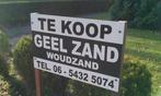 Te koop! Geel zand (woudzand) in omgeving Klazienaveen, Straatzand, Gebruikt, Ophalen of Verzenden