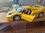 Gele Ferrari F50 Modelauto, Ophalen, Zo goed als nieuw, Auto, Overige merken