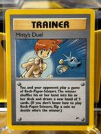 Misty's Duel (GH 123) Gym Heroes, Ophalen of Verzenden, Zo goed als nieuw, Losse kaart