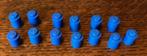 Doorzichtige en blauwe Lego rond 1960, Kinderen en Baby's, Speelgoed | Duplo en Lego, Ophalen of Verzenden, Gebruikt, Losse stenen