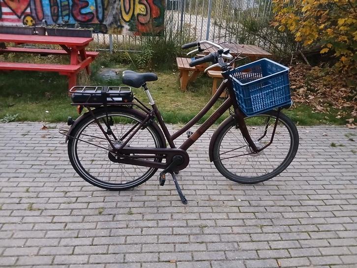 Brinckers Elektrische Damesfiets - Goede Staat, Fietsen en Brommers, Fietsen | Dames | Damesfietsen, Gebruikt, Ophalen