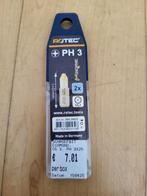 Nieuw 1 stuks Rotec PH 3x25mm Philips Schroefbit Diamond P, Ophalen of Verzenden, Nieuw