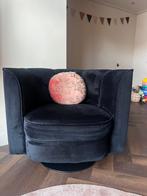 Zwarte draaibare fauteuil Dutch Bone, Ophalen, Zo goed als nieuw, 50 tot 75 cm