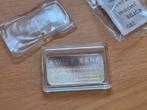 Swiss Bank Corp. 1 oz Vintage Silver Bar / Zilverbaar., Ophalen of Verzenden, Zilver
