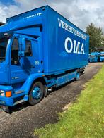 MAN verhuiswagen vrachtwagen bakwagen, Euro 2, MAN, Grijs, Particulier
