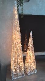 Piramides  2 stuks warm licht 90cm en  60 cm, Ophalen of Verzenden, Zo goed als nieuw