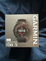 Garmin Fenix 7x Solar 51mm, Sieraden, Tassen en Uiterlijk, Sporthorloges, Ophalen, Zo goed als nieuw, Zwart, Android