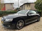 Audi A5 2.0 Tfsi 132KW Cabrio Multitr. 2011 AUTOMAAT, Auto's, 4 cilinders, Zwart, Bedrijf, Stoelverwarming