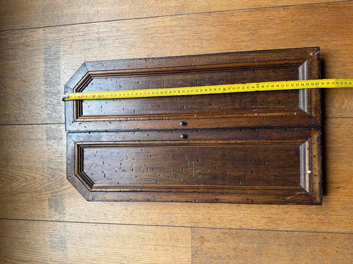 Houten spiegelkastje, kapstokken, Antiek en Kunst, Curiosa en Brocante, Ophalen