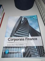 Corporate Finance - Berk & DeMarzo - 4th Edition, Verzenden, Beta, Zo goed als nieuw, WO