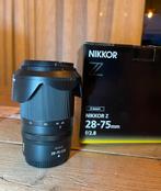 Nikon Z 28-75mm f/2.8, Ophalen of Verzenden, Zo goed als nieuw, Standaardlens, Zoom