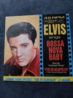 ELVIS PRESLEY - BOSSA NOVA BABY rood vinyl, Cd's en Dvd's, 7 inch, Single, Ophalen of Verzenden, Zo goed als nieuw