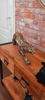 Grote 56cm Steampunk Panter Beeld🌹NIEUW🌹, Verzamelen, Beelden en Beeldjes, Ophalen of Verzenden, Nieuw, Dier