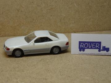 WIKING 1:87, MERCEDS 500-SL, Wit, Zie Foto`s beschikbaar voor biedingen