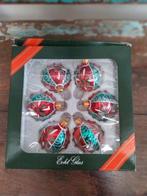 Vintage gekleurde kerstballen, Ophalen of Verzenden, Gebruikt