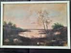 Schilderij Landschap van kunstschilder RANGÉ, Antiek en Kunst, Kunst | Schilderijen | Klassiek, Ophalen of Verzenden