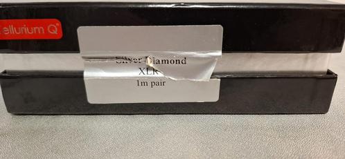 Tellurium Q Silver Diamond XLR, Audio, Tv en Foto, Audiokabels en Televisiekabels, Zo goed als nieuw, Interlink-kabel, Minder dan 2 meter