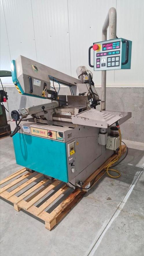imet bs 350 bandzaagmachine halfautomaat, Doe-het-zelf en Verbouw, Gereedschap | Zaagmachines, Gebruikt, Lintzaag, 1200 watt of meer