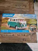 PLAYMOBIL Volkswagen camper T1 bus 71725 groen nieuw, Ophalen of Verzenden, Nieuw, Complete set