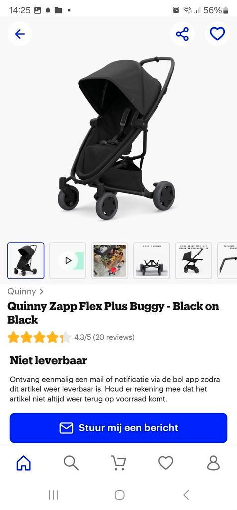 Quinny zapp xtra met zapp flex plus, Kinderen en Baby's, Buggy's, Gebruikt, Quinny, Ophalen of Verzenden