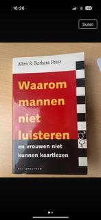 Waarom mannen niet luisteren en vrouwen niet kunnen kaartlez, Ophalen of Verzenden, Zo goed als nieuw, Allan Pease; Barbara Pease