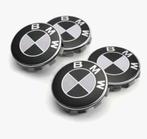Nieuwe set zwart / witte Bmw naafdoppen 56 mm, Ophalen of Verzenden