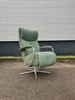 Nette groene Himolla relax stoel / relax fauteuil L, Huis en Inrichting, Fauteuils, Ophalen, Minder dan 75 cm, Nvt, Nvt