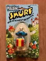 Vintage Smurf met kado - Lolsmurf opwindbaar 1980s, Verzamelen, Smurfen, Verzenden, Zo goed als nieuw