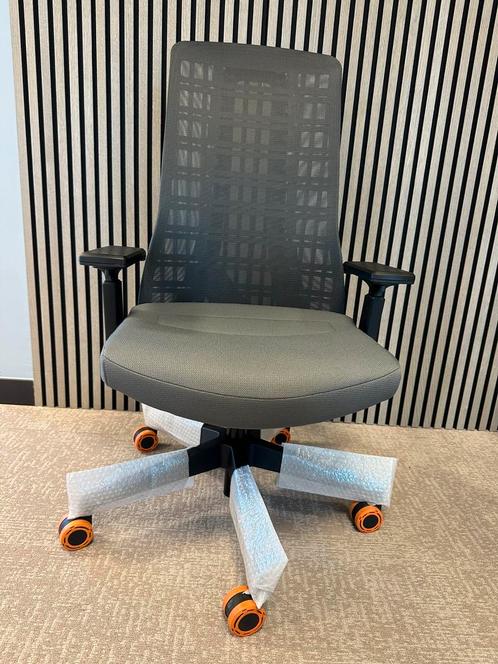 Bureaustoel Interstuhl Pure, Huis en Inrichting, Bureaustoelen, Zo goed als nieuw, Bureaustoel, Grijs, Ergonomisch, Ophalen