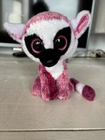 Ty Beanie Boo - Ringstaartmaki LeeAnn - 15 cm, Kinderen en Baby's, Speelgoed | Knuffels en Pluche, Ophalen of Verzenden, Zo goed als nieuw