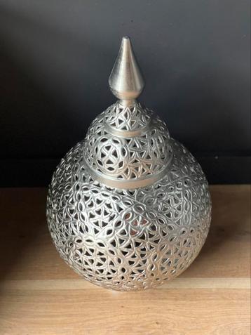 Grote tafellamp metaal oosterse look beschikbaar voor biedingen