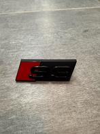 Audi s3 grill logo zwart, Auto diversen, Tuning en Styling, Ophalen of Verzenden