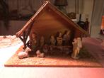 Kerststal met verlichting, Ophalen of Verzenden, Zo goed als nieuw