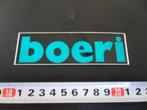 sticker BOERI helm (aqua), Ophalen, Zo goed als nieuw
