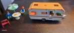 Playmobil caravan met voortent tuinset, Ophalen of Verzenden