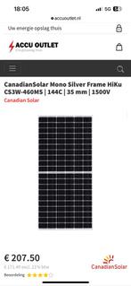 CANADIAN SOLAR MONO SILVER FRAME HIKU CS3W-460MS, Doe-het-zelf en Verbouw, Ophalen, Nieuw